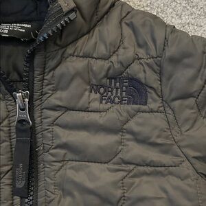 The North Face Kids Dark Green Puffer Jacket